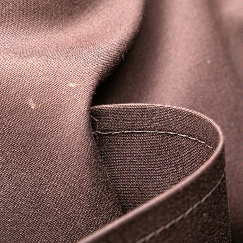 LOUIS VUITTON Authentic Brown Monogram Leather Shoulder Bag - Picture 12 of 14